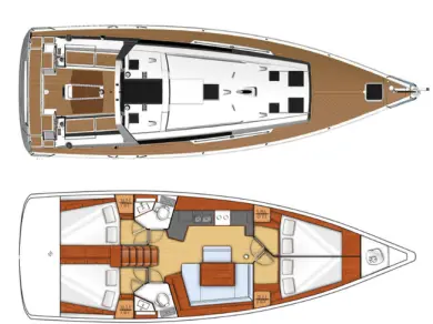 Bénéteau Oceanis 45 de alquiler a Lefkáda