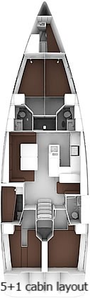 Alquiler de barcos Split barato de Cruiser 56