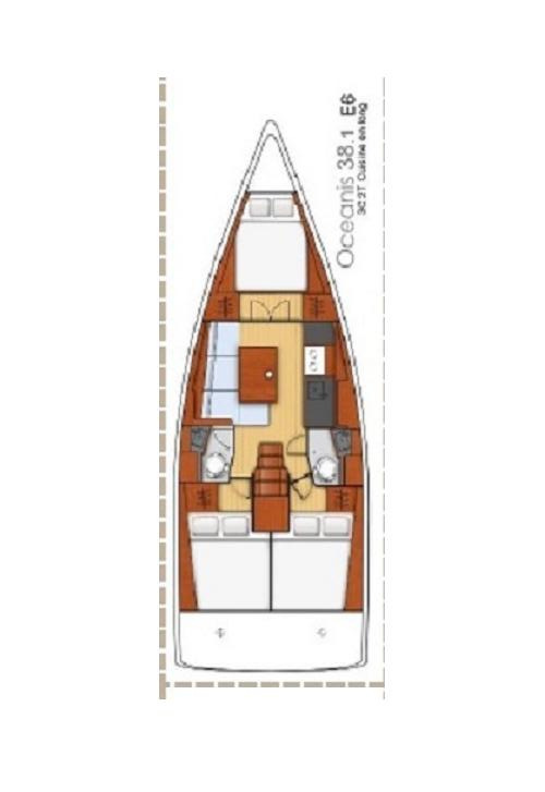 Alquiler de Bénéteau Oceanis 38.1 en Lefkáda