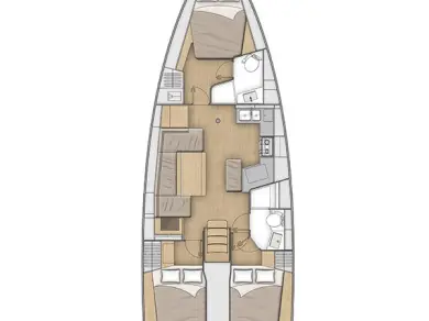 Alquiler de barcos Lefkáda barato de Oceanis 40.1