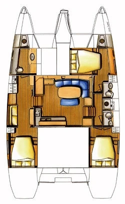 Alquiler de Lagoon Lagoon 420 - 3 cab. en Road Town