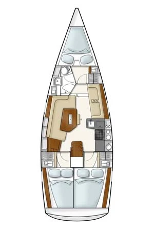 Alquiler Velero en Lefkáda - Hanse Hanse 350