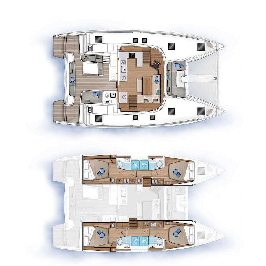 Alquiler de barcos Álimos barato de Lagoon 46