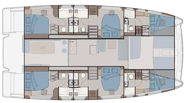 Aquila Aquila 50 Sail de alquiler a Parham Town
