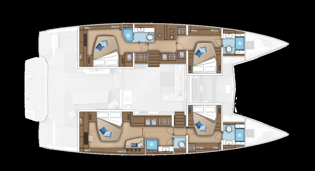 Alquiler Parham Town - Lagoon Lagoon 55 en SamBoat