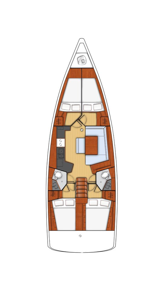 Alquiler de barcos Lefkáda barato de Oceanis 45
