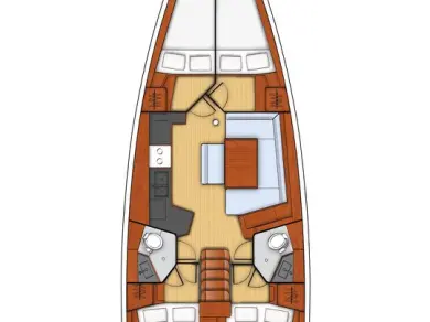 Alquiler de barcos Lefkáda barato de Oceanis 45