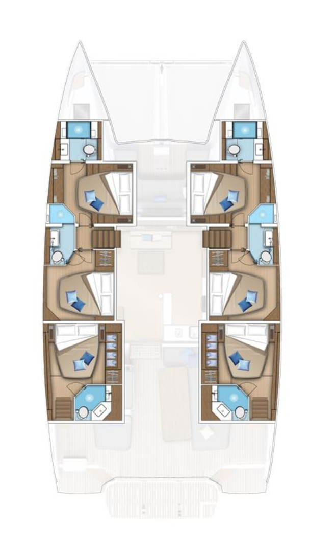 Alquiler Catamarán Lagoon con o sin  título de navegación