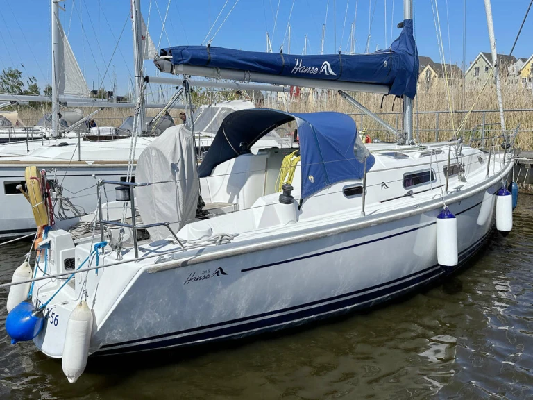 Alquiler Velero Hanse con o sin  título de navegación