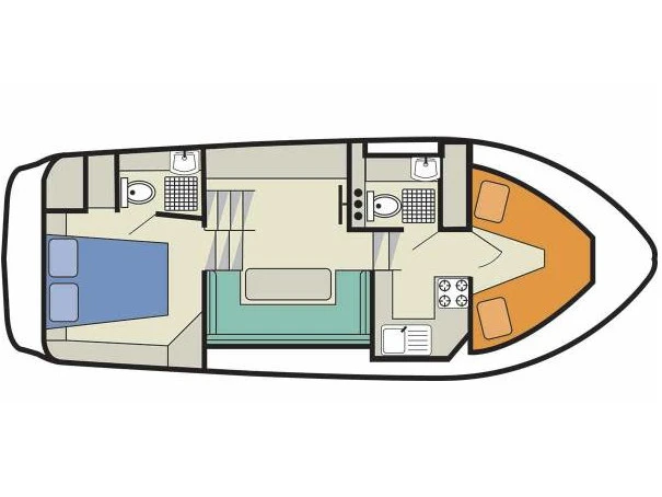 Le Boat Countess de alquiler a Saint-Gilles du Gard