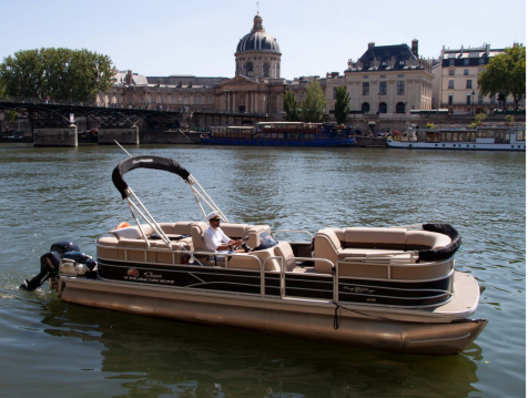 Alquiler de embarcaciones Suntracker Party barge enParis en Samboat