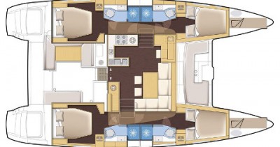Alquiler Catamarán en Eden Island - Lagoon Lagoon 450